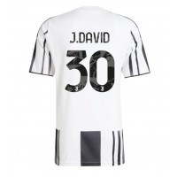 Juventus Jonathan David #30 Hemmatröja 2025-26 Kortärmad